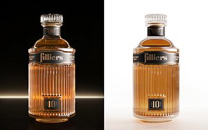 3D Filliers Bottle Alcohol Whiskey