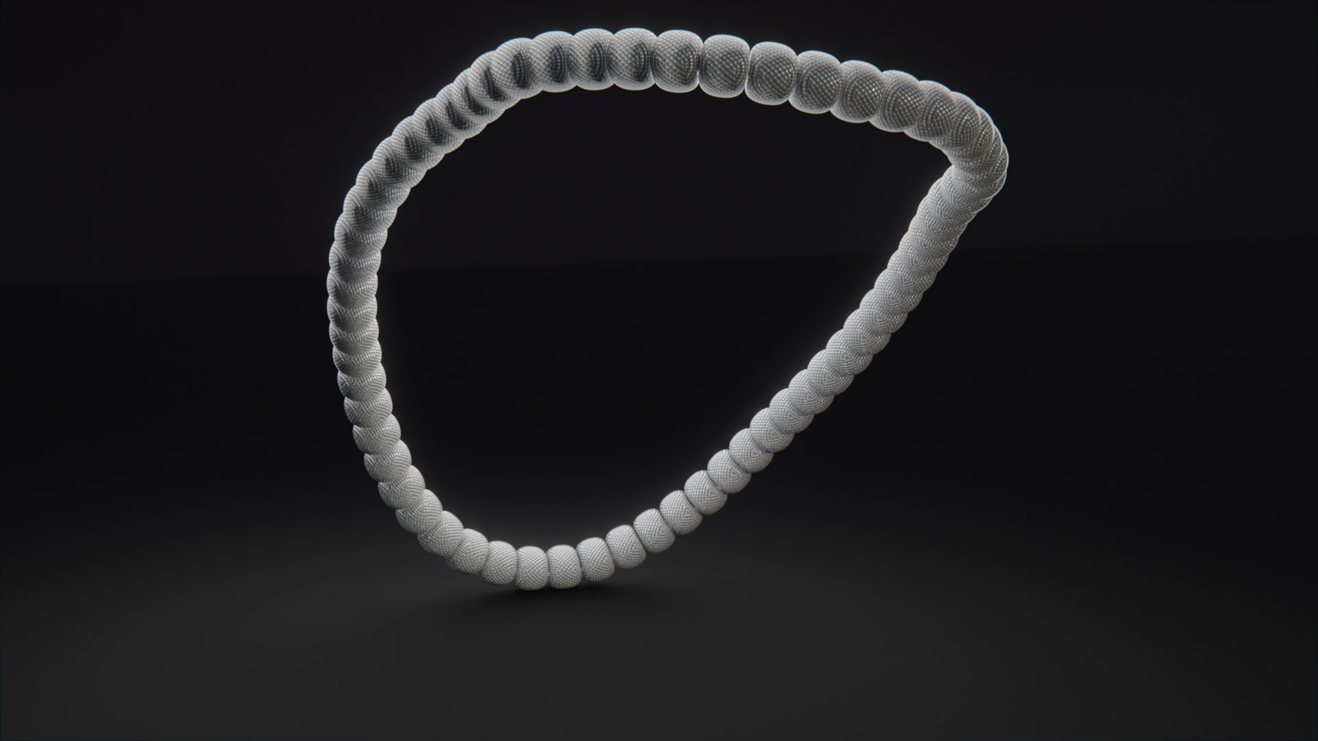 Diamond Bead Chain 3D Model - TurboSquid 1851417