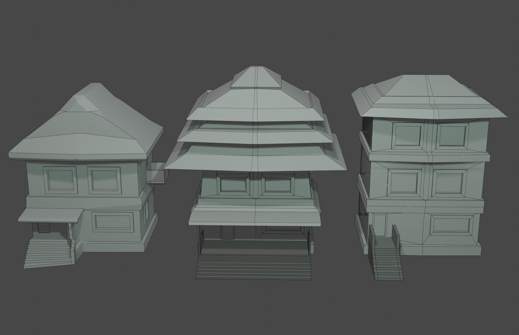 3D model Casual houses https://p.turbosquid.com/ts-thumb/g8/Ji327r/Pw/domiki2/jpg/1639715765/1920x1080/fit_q87/9bfa90be243685c9807a2d7e7dc7f880e3ebb347/domiki2.jpg