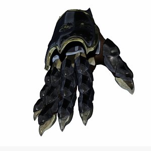 Women Glove Armor Set Sculpt