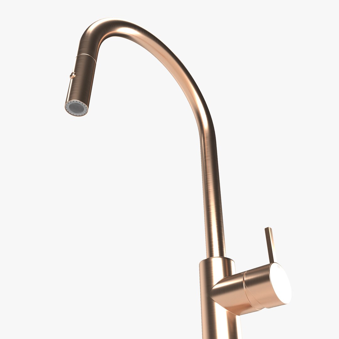 Franke Eos Neo Pull Out Spray Kitchen Mixer 3D Model TurboSquid 2060408