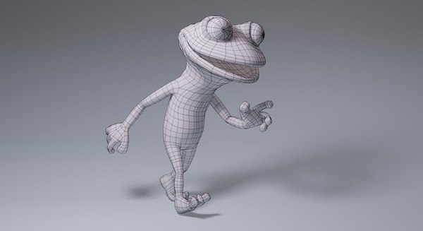 modelo 3d Rana Toon Humanoide - TurboSquid 1774538