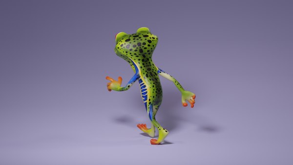 modelo 3d Rana Toon Humanoide - TurboSquid 1774538