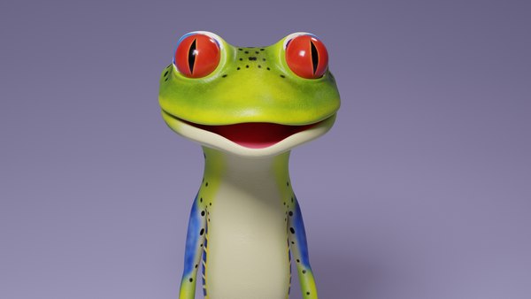 modelo 3d Rana Toon Humanoide - TurboSquid 1774538