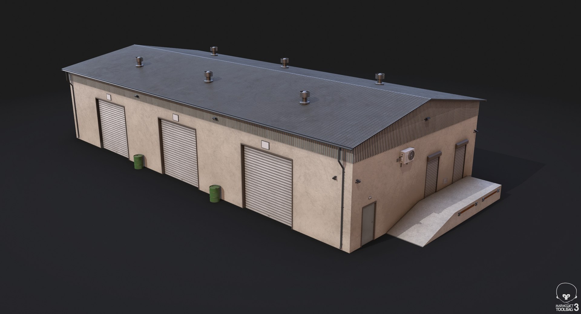 3D model Industrial Building 9 https://p.turbosquid.com/ts-thumb/g8/VHFjEp/mx/screenshot000/jpg/1699175003/1920x1080/fit_q87/95f800b2844f9b875cc89b9f14909d851f711fe6/screenshot000.jpg