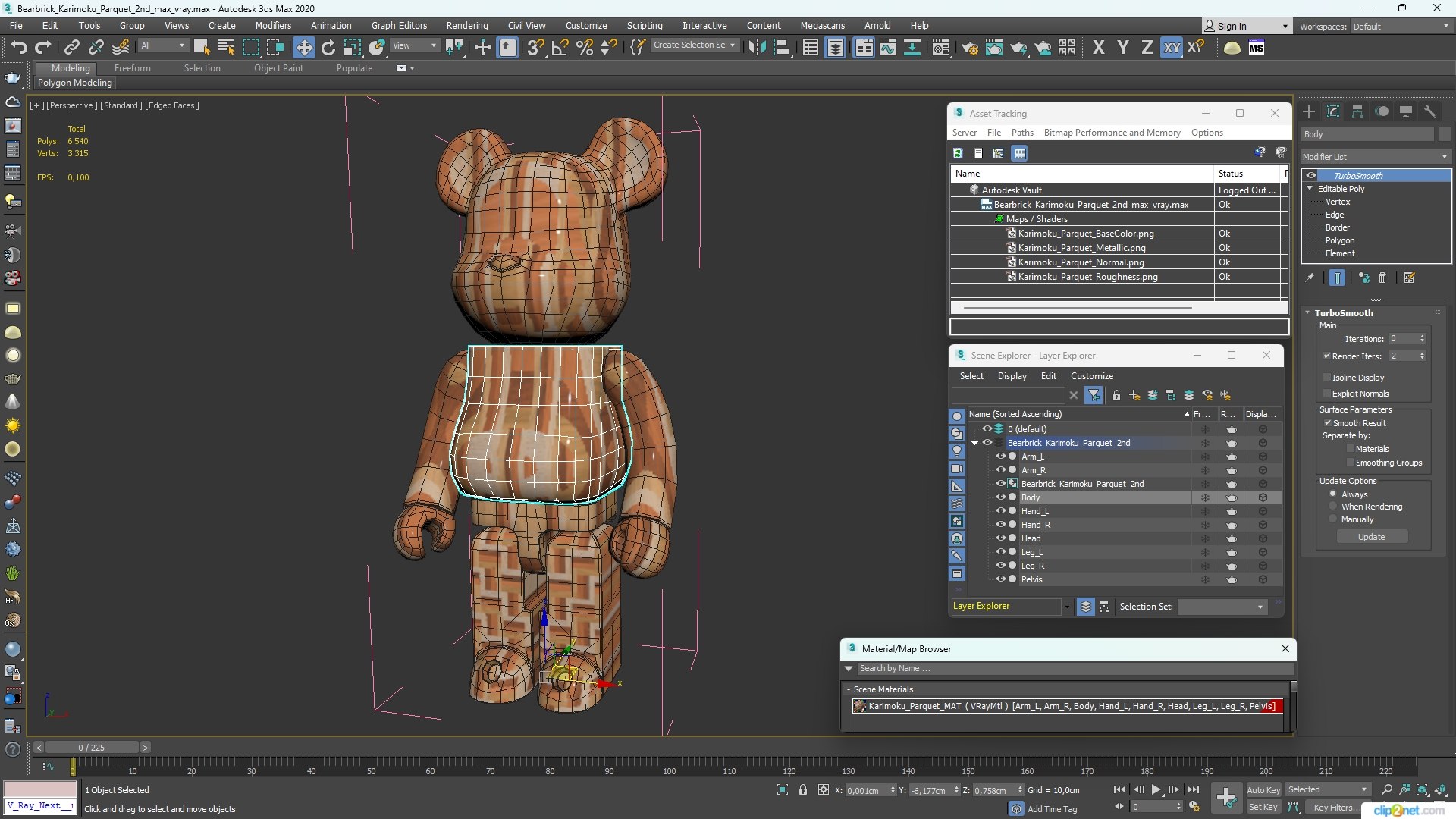 3D Bearbrick Karimoku Parquet 2nd model https://p.turbosquid.com/ts-thumb/g8/Zp4ULW/0U/bearbrickkarimokuparquet2ndvray3dmodel015/jpg/1724905120/1920x1080/fit_q87/5e57bab5cc1b8eb245b499abad225f600230791b/bearbrickkarimokuparquet2ndvray3dmodel015.jpg