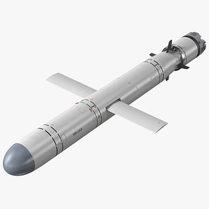 3D Cruise Missile 3M-14 Kalibr model