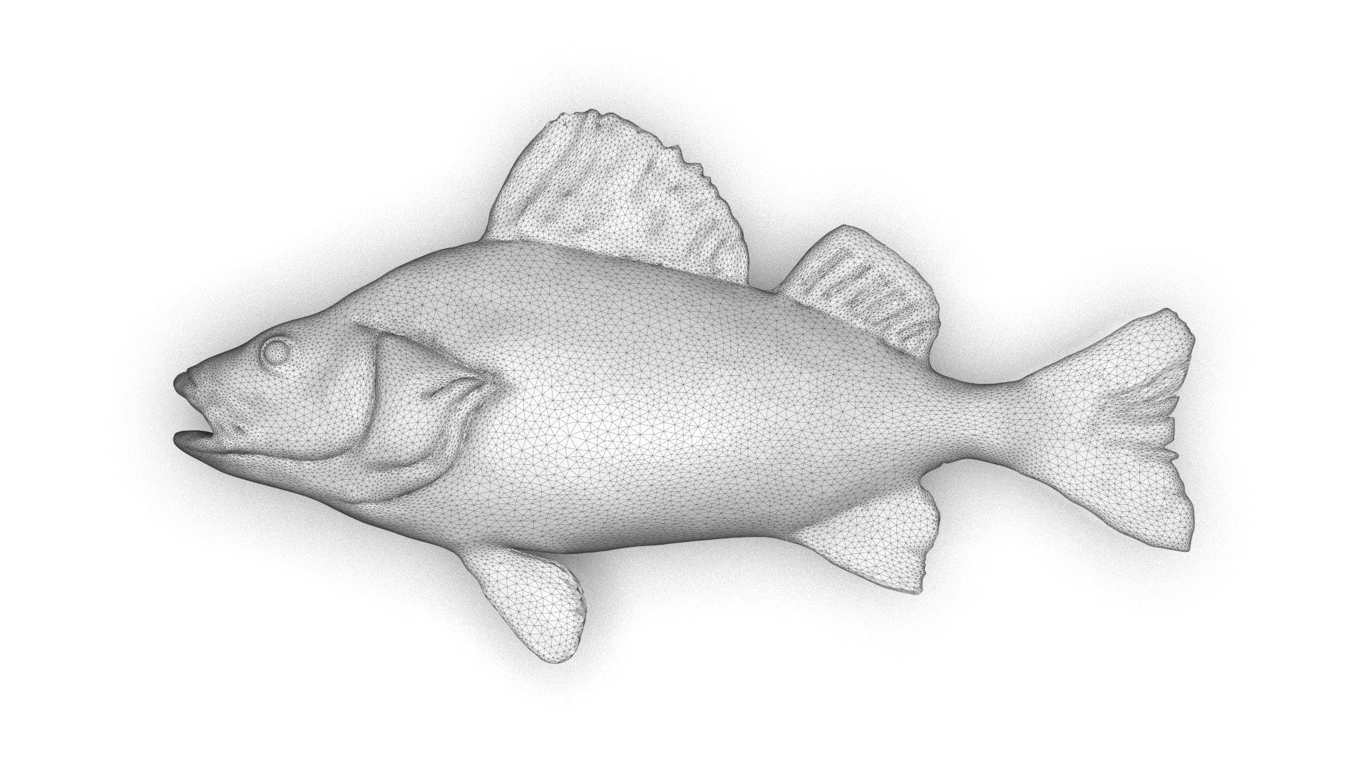 3D relief art fish - TurboSquid 1686082