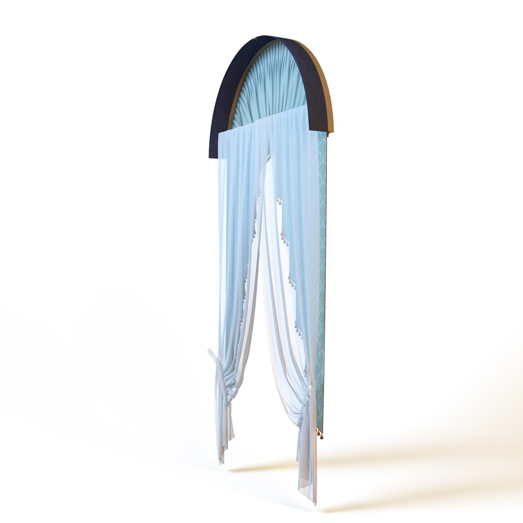 3d obj curtain