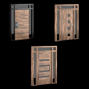 Exterior Large Doors 3D model