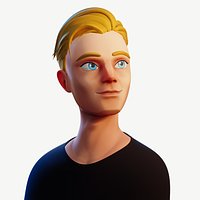 Boy portrait stylized
