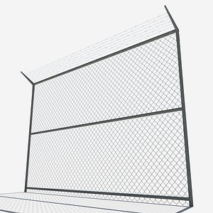 low poly Fence
