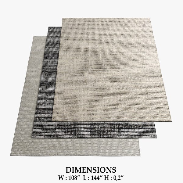 Rugs 67 3D model - TurboSquid 1365598