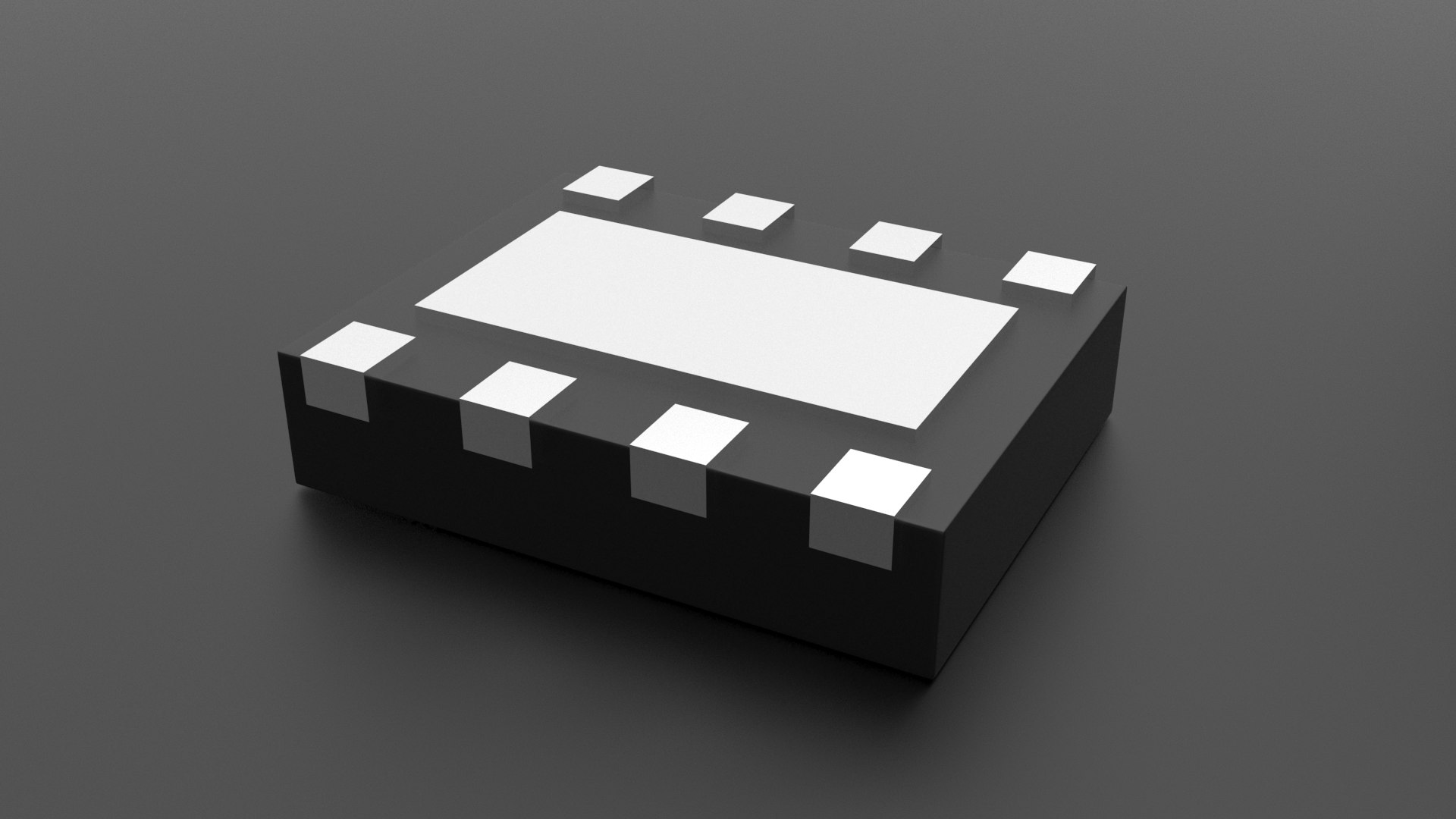 3D WSON-8 Chip Model - TurboSquid 2239857