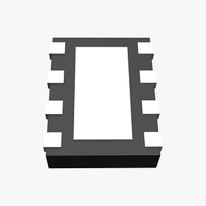 3D WSON-8 Chip model