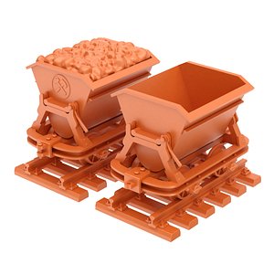 Printable Mining Cart
