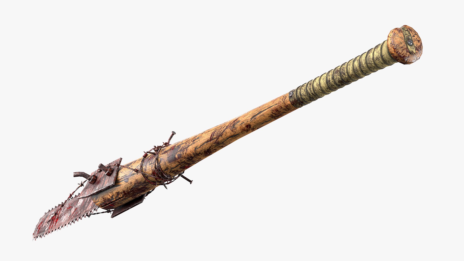 Baseball Bat with Chainsaw 3D model https://p.turbosquid.com/ts-thumb/g9/3KwGn1/QA/zombiebat07/jpg/1690201963/1920x1080/fit_q87/d4c529fe14418a8db02eaf0e8479e4c3ca1186fd/zombiebat07.jpg