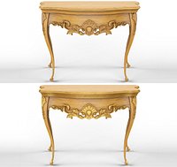 Wooden classic console table 0105