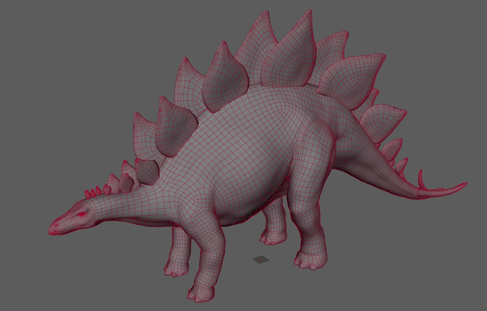 3D Model Stegosaurus Animation Rigging - TurboSquid 1305800