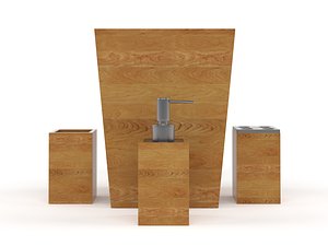 bathroom accessories set model