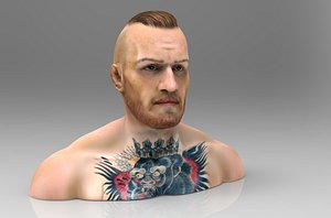 conor mcgregor 3D model