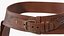 Leather Double Gun Belt