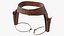 Leather Double Gun Belt