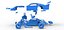 Diecast Asphalt Modificado stock car Versão 4 Escala 1 a 25