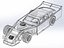 Diecast Asphalt Modificado stock car Versão 4 Escala 1 a 25