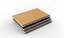 Notebook Model 3D Low-poly