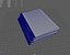 Notebook Model 3D Low-poly