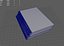 Notebook Model 3D Low-poly