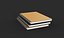 Notebook Model 3D Low-poly