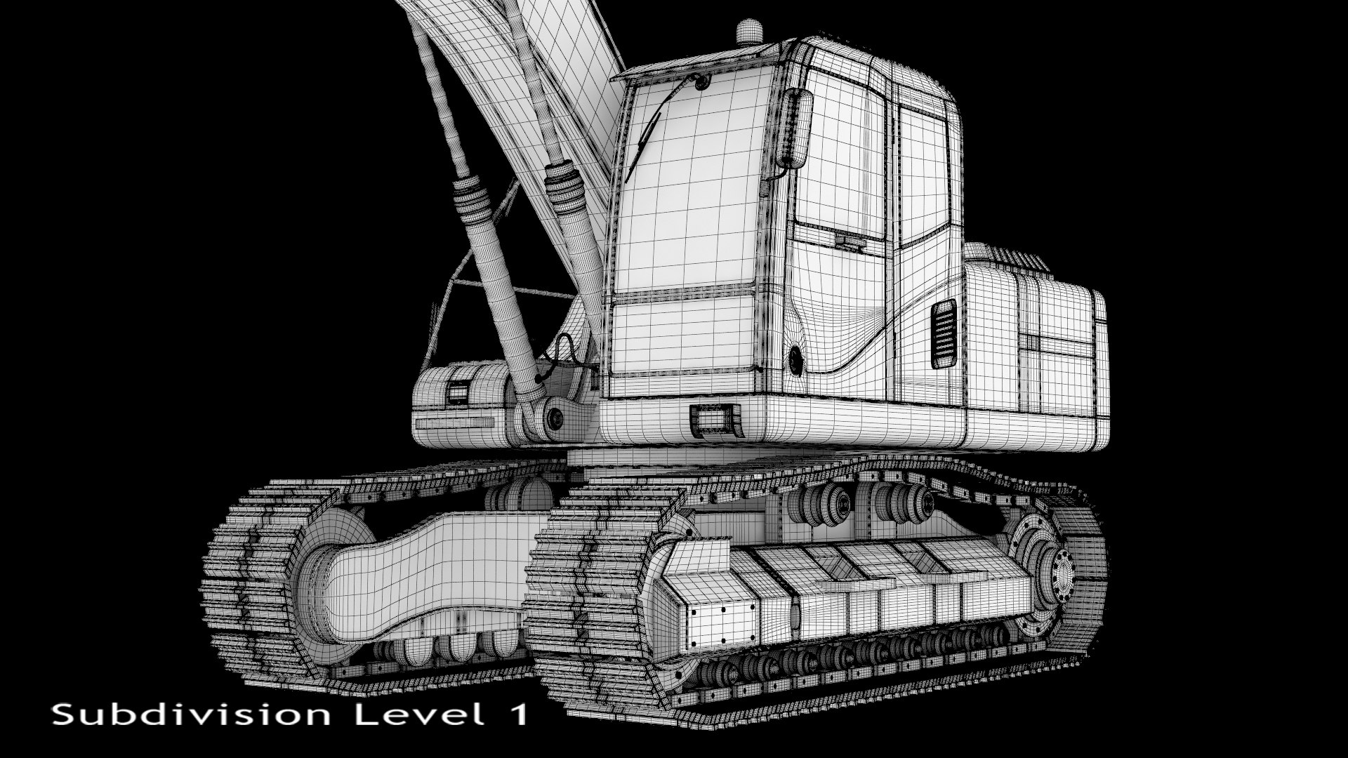 3D x excavator pbr model - TurboSquid 1550329