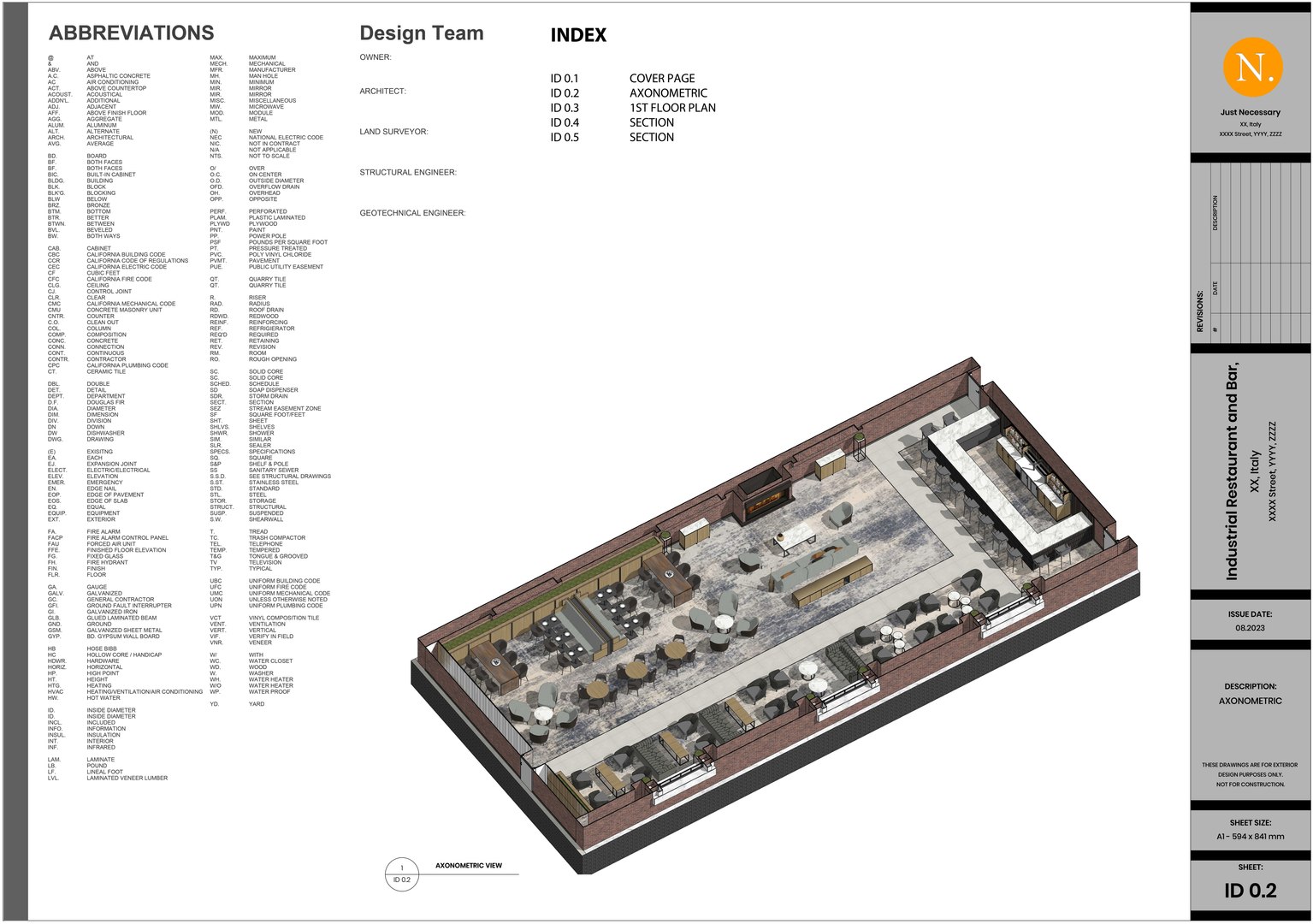 3D Industrial Restaurant and Bar Interior - 2D drawing A1 size 3D model https://p.turbosquid.com/ts-thumb/g9/LCMiwD/Ho/industrialrestaurantandbar_iddrawings2/jpg/1703592661/1920x1080/fit_q87/a0952a8f3985665811e1bff5bf882ddecd6b411a/industrialrestaurantandbar_iddrawings2.jpg