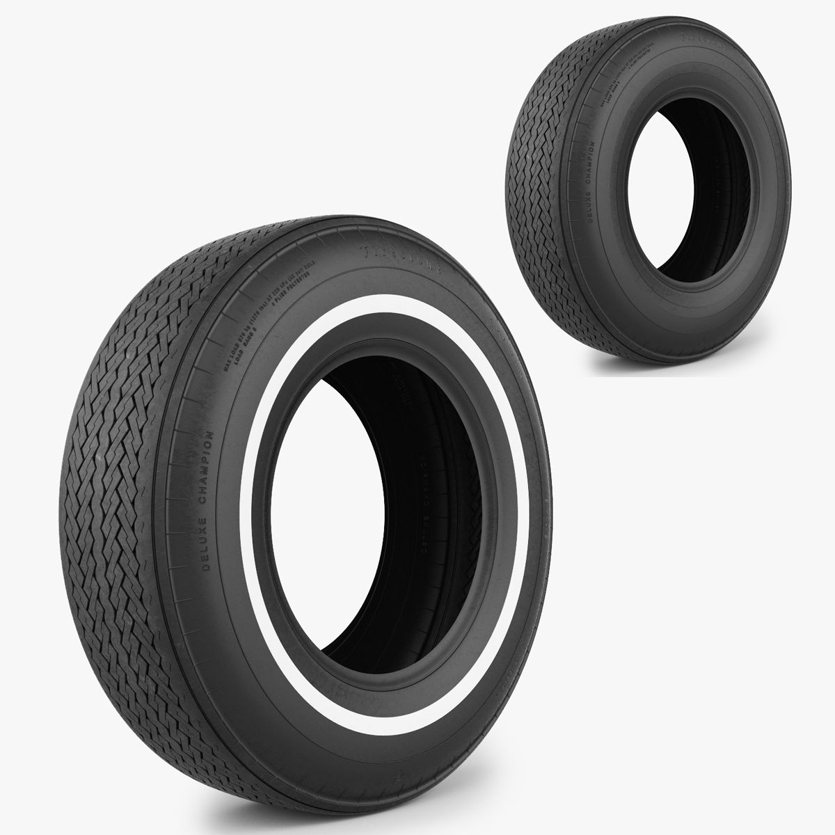 3d model tire firestone