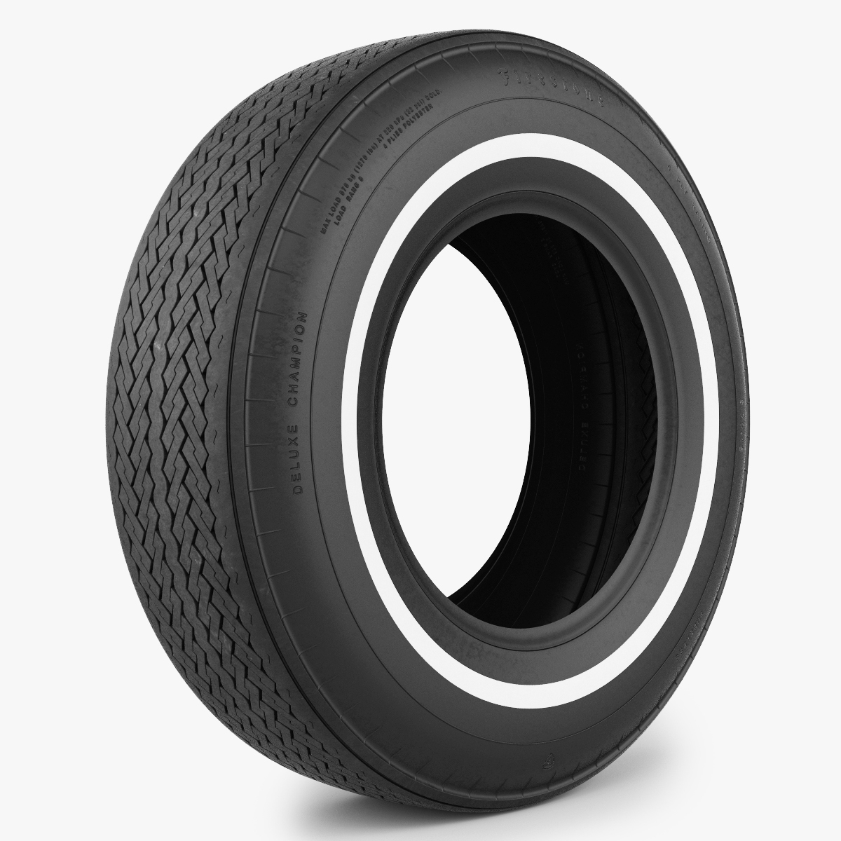 3d model tire firestone