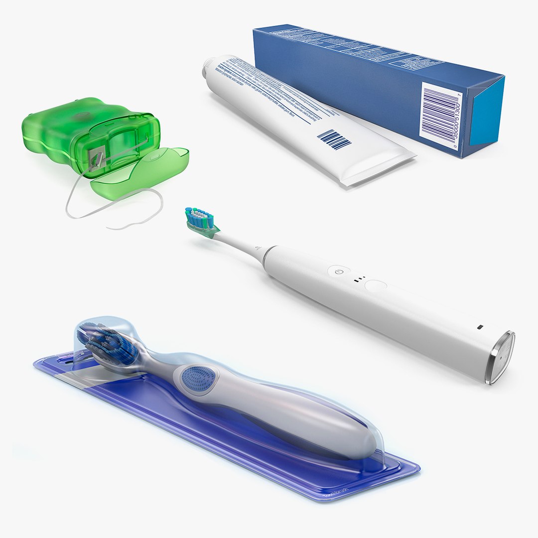 Dental Care Collection 3 3D model preview