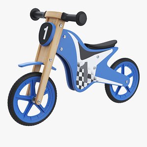 Balance Bike 3D model