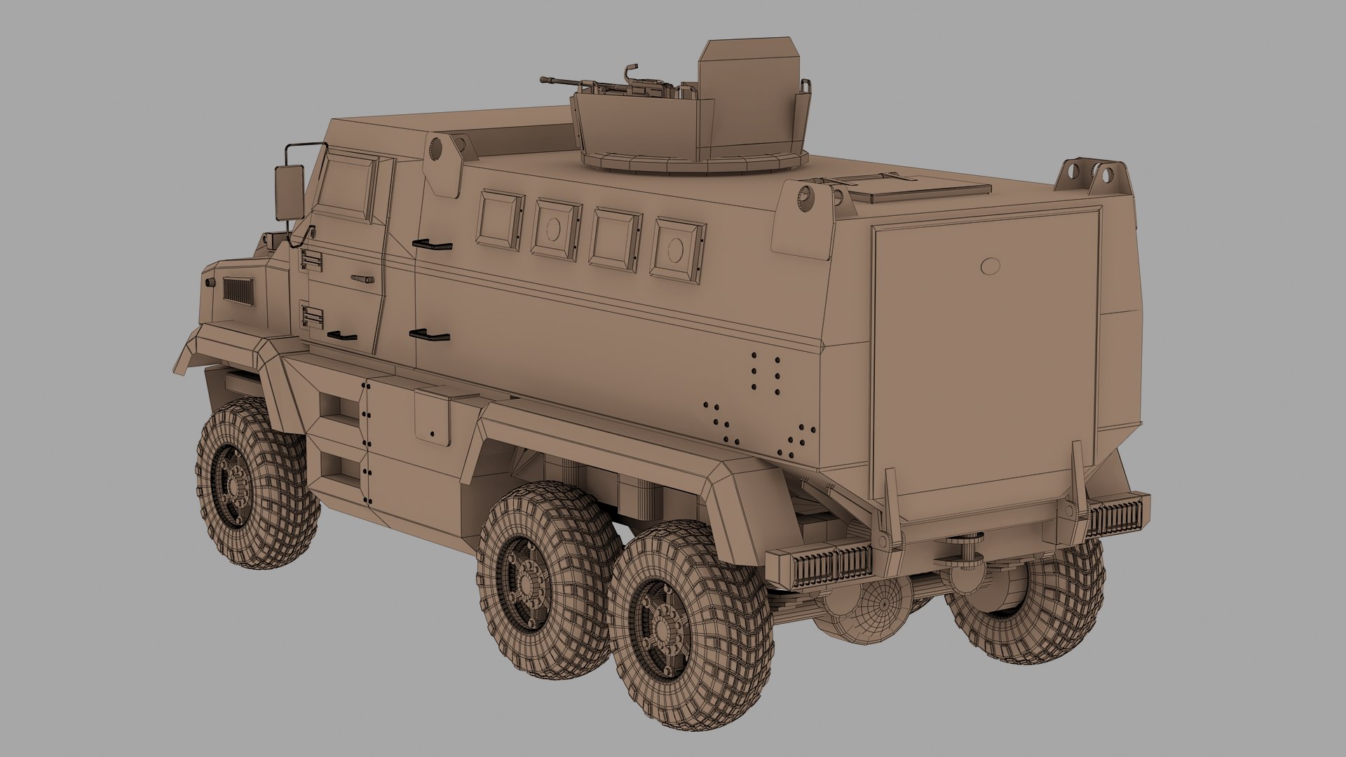 3D Ukrainian Kraz Fiona Armored Truck Model - TurboSquid 1191221