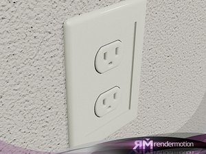 D1.C4.18 Duplex electrical outlet-Toma electrica Duplex