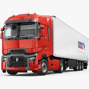 RENAULT T 2021 With Trailer SCHMITZ