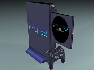 Sony Playstation 2 Modelo 3D $10 - .max .fbx - Free3D