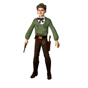 Western gunfighter Jesse James