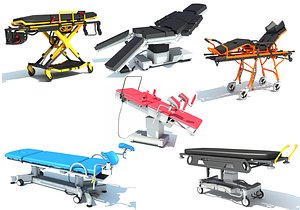 3D Medical Equipment Collection