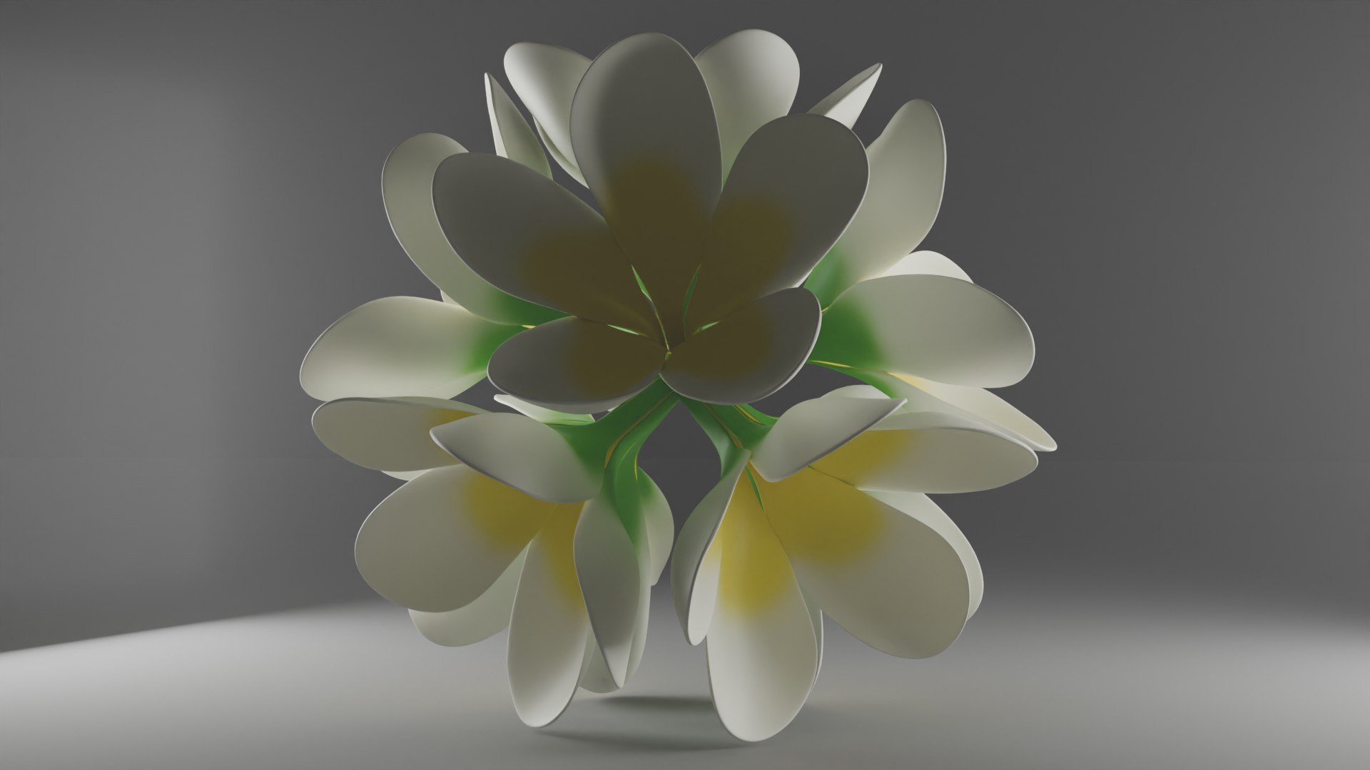 Stylized Frangipani Kamboja Flower Cluster 3D model https://p.turbosquid.com/ts-thumb/g9/uPjGy8/3p/flower_19/jpg/1773238123/1920x1080/fit_q87/18ecdead981c7eb72a638c04ed428dd8e8a39ecd/flower_19.jpg