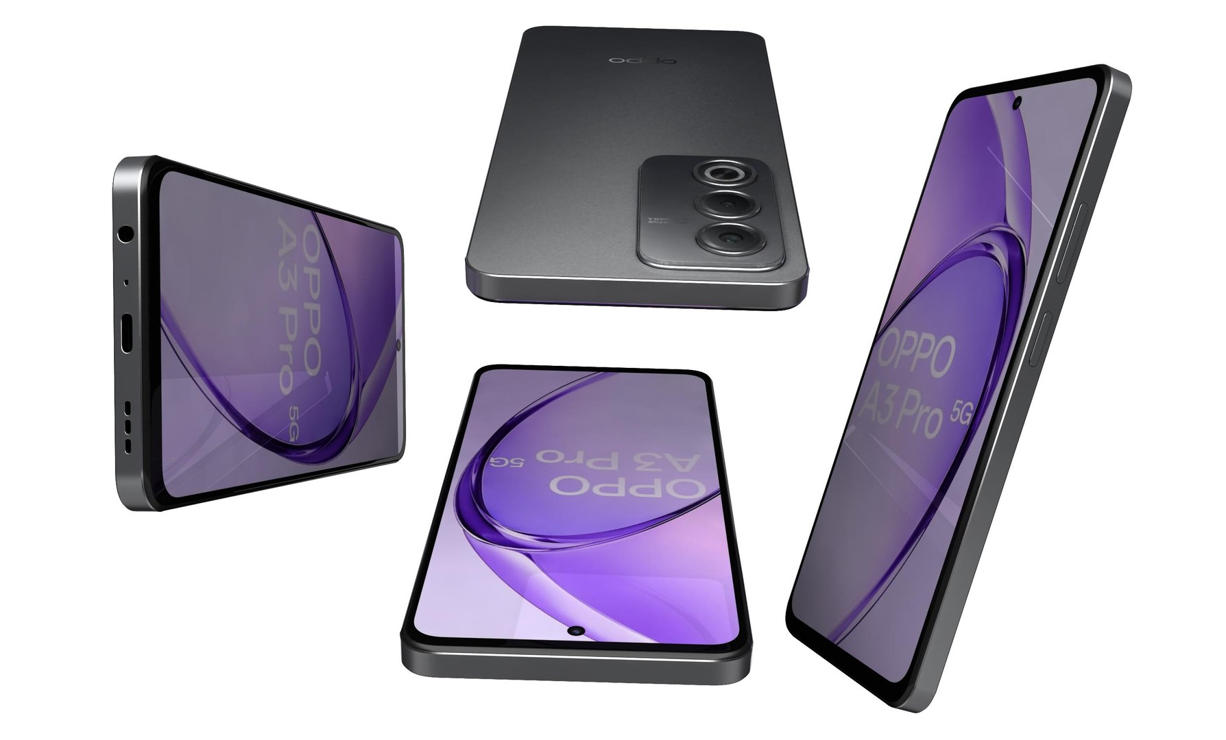 3D Oppo A3 Pro 5G Starry Black model https://p.turbosquid.com/ts-thumb/g9/wMD50m/Tj/16/jpg/1719734828/1920x1080/fit_q87/74204a3b7da12c87fecbd30cf18f2b1238085125/16.jpg