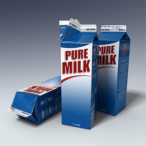 Milk Carton - 1 litre