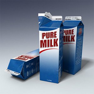 Milk Carton - 1 litre