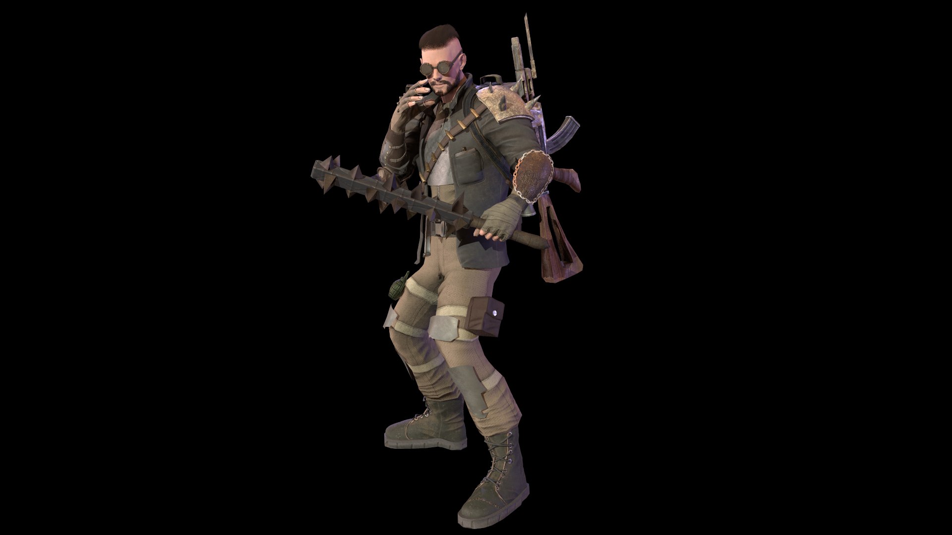 Raider 3D Model - TurboSquid 1789721
